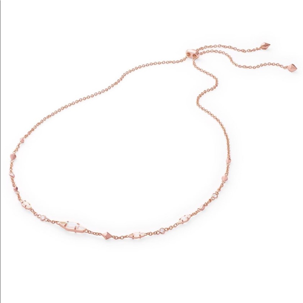 Kendra Scott Debra Choker Necklace In Rose Gold